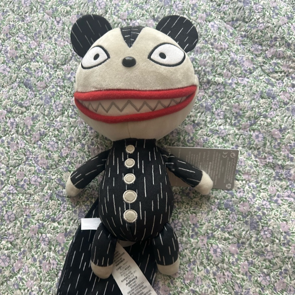 Disney Scary Teddy Plush Nightmare Before Christmas